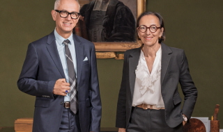 Le bâtonnier Me François Battle et le Vice-bâtonnier Me Christine Salanave