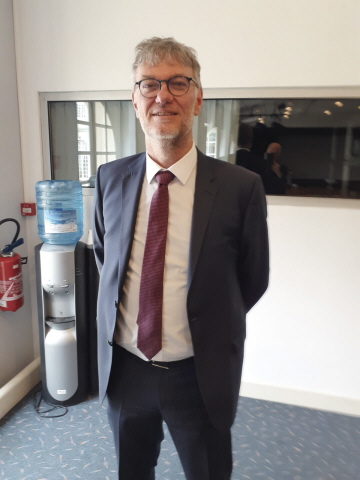 Thierry Ledrich, président de la fédération régionale des travaux publics