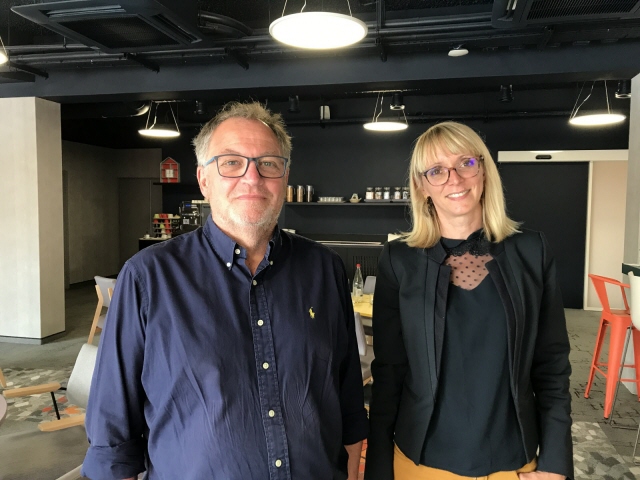 Patrick Zagel, président et Sophie Tourscher, directrice de Réseau Entreprendre® Lorraine.