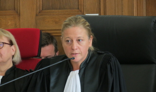 L’audience d’installation au tribunal judiciaire de Sarreguemines : Le tribunal avec un effectif presque au complet