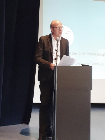 Christophe Berghaus, président de Routes de Lorraine