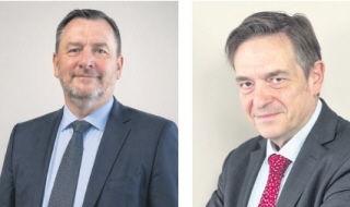 Mathieu Fulleringer, président de l’Urssaf Alsace et François Coullet, Directeur de l’Urssaf Alsace